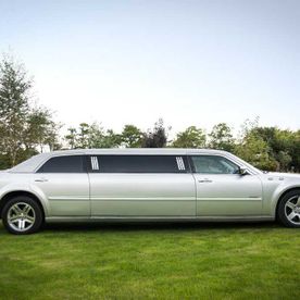 Chrysler 300C Stretch Limousine in Sterling Silver